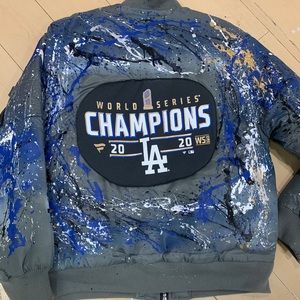 Dodgers Championship Custom Bomber